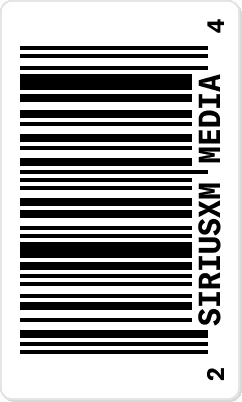 Barcode of SiriusXM Media